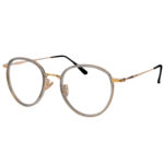 Lunettes de vue 54000 C3 48-21-137 homme femme - Transparent/Or