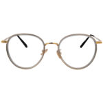 Lunettes de vue 54000 C3 48-21-137 homme femme - Transparent/Or – Image 2