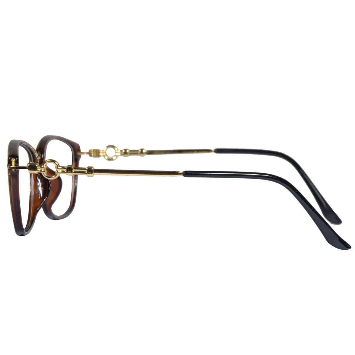 Lunettes de vue 8768-1 54-18-138 femme - Marron/Or – Image 3