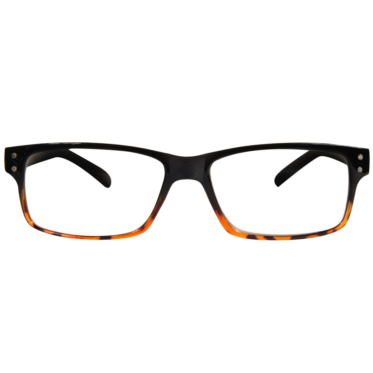 Lunettes de vue R032 homme femme - Noir/Jaune – Image 2