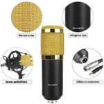Ensemble de microphones de studio Kit de système d'enregistrement à condensateur Podcast sonore professionnel – Image 5