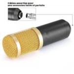 Ensemble de microphones de studio Kit de système d'enregistrement à condensateur Podcast sonore professionnel – Image 6