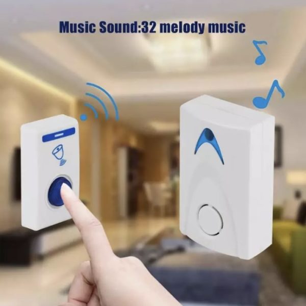 Sonnette de porte intelligente - Blanc