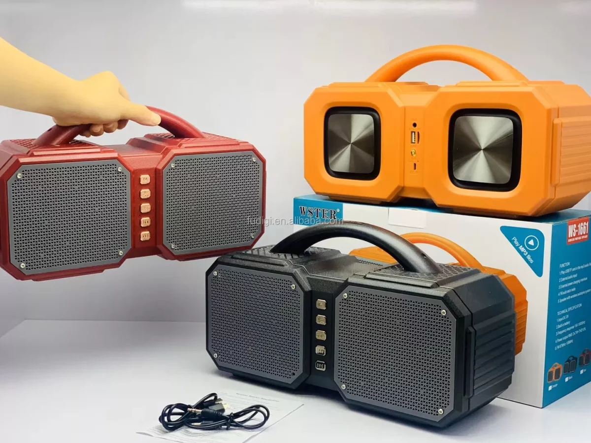 Haut-Parleur HIFI Portable Sans Fil Bluetooth WS-1661 – Image 2