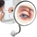 Miroir De Maquillage Rotatif  360 degré 10X Pliable