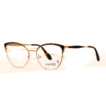 Lunettes de vue Z1949 C1 55-17-140 femme - Or/Noir – Image 2