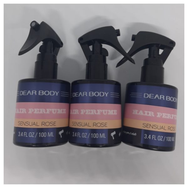 Lot de 3 Parfums de cheveux - SENSUAL ROSE - 100 ml