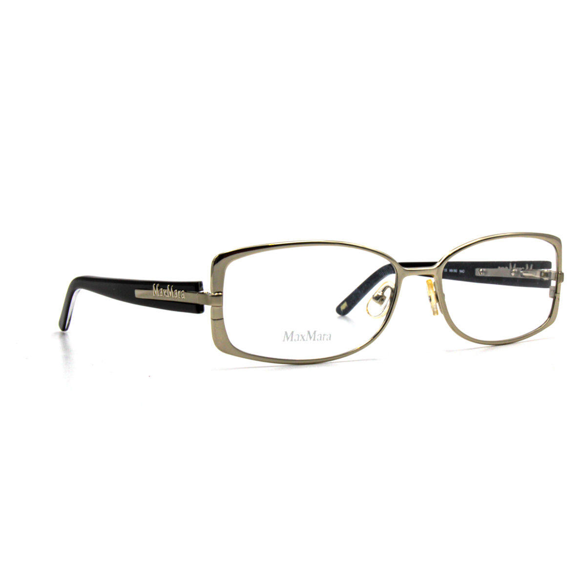 Lunettes de Vue Max Mara MM 990 NAO 135 - Gris/Noir – Image 2