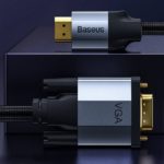 Baseus – Câble HDMI TO HD VGA – Image 2