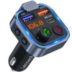 Transmetteur FM Bluetooth, Bluetooth Lecteur MP3 LUMINEUX