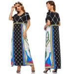 Robe elegante manches courtes – Image 2