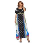 Robe elegante manches courtes