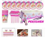 Kit de 56 pièces d'anniversaire Licorne - 6 Enfants – Image 8