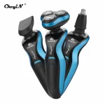 4D SHAVER - Rasoir Electrique Rechargeable 3 en 1 Pour Homme
