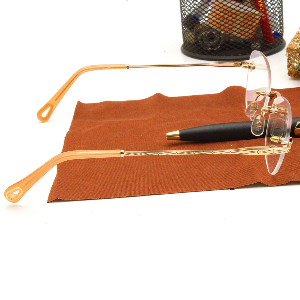 Lunettes de vue Chloé CE 2154 706 57-17-140 - Or – Image 3