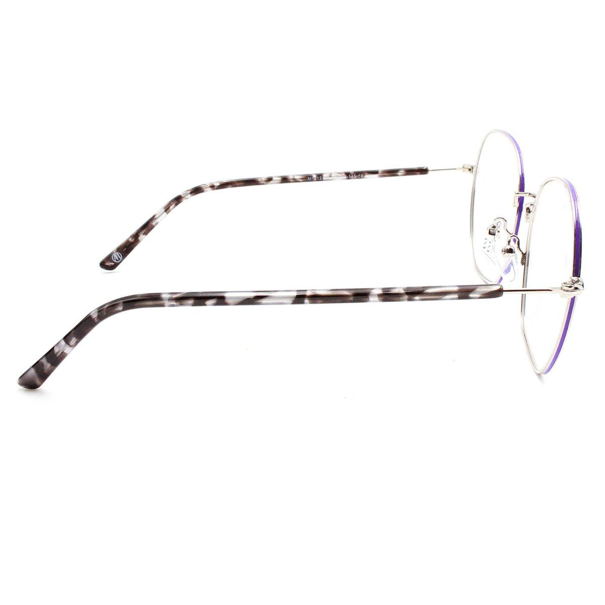 Lunettes de vue M1712 C2 55-18-145 - Argent/Multicolore – Image 4