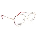 Lunettes de vue  M1698 C3 53-18-140 - Rouge/Doré – Image 3
