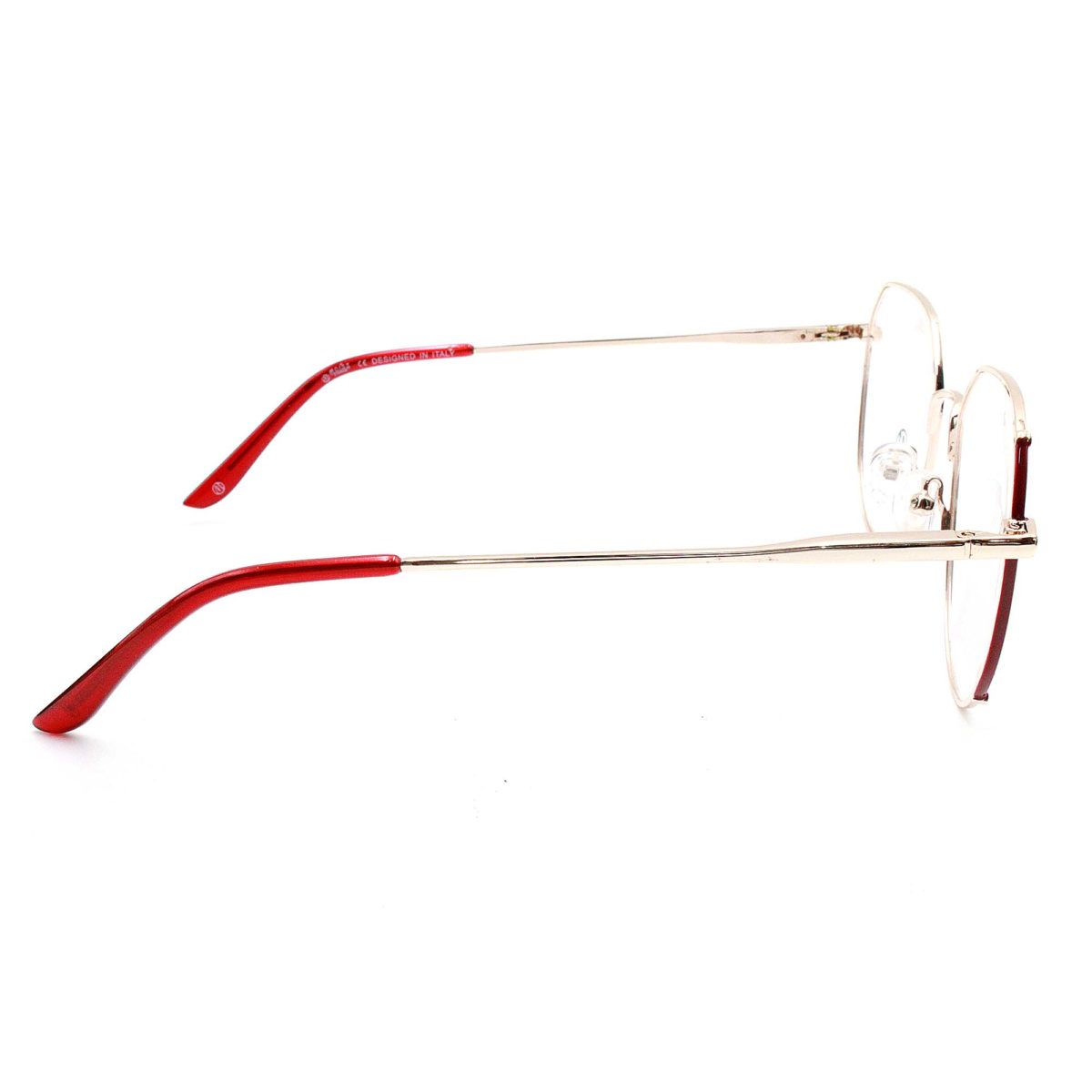 Lunettes de vue  M1698 C3 53-18-140 - Rouge/Doré – Image 4