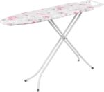Planche à repasser robuste et portable - Rose Fleurie