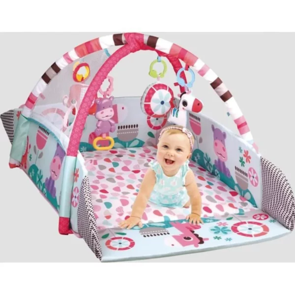 Tapis d'éveil évolutif - Avec arche jouet - Pour bébé de 0 à 3 mois