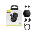 Casque sans fil Baseus Encok TWS Bluetooth 5.3 noir (WM01)(NGTW240001) – Image 2