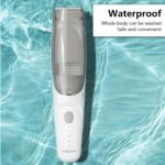 Tondeuse à cheveux à aspirateur étanche ultra silencieuse pour enfants – Image 3