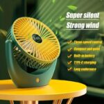 Mini Ventilateur Rechargeable Et Portable – Image 2