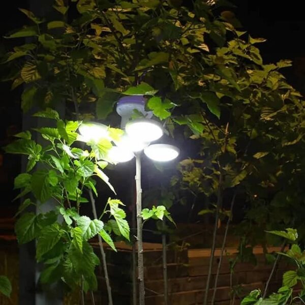 Lampe de poche rechargeable à Energie solaire LED pliable multifonctionnelle