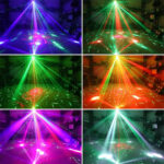 Puissant Projecteur jeu de lumière Laser Led Strobe – Image 2