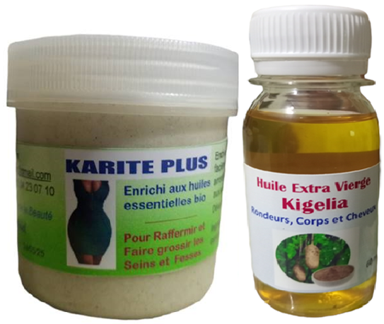Huile De Kigelia Africana Extra Vierge 150ml - Volume Fesses, Hanches, Poitrine - Produit De Soin Français