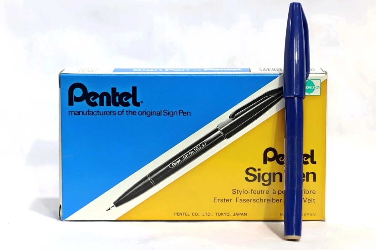 Stylo feutre Pentel Sign Pen - Paquet de 12 – Image 2
