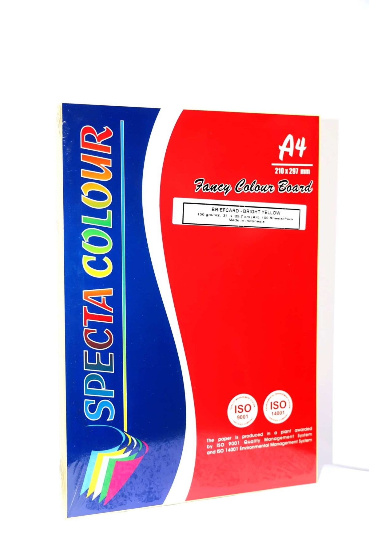 Papier copie couleur jaune - SPECTA COLOUR - Paquet de 100 – Image 1
