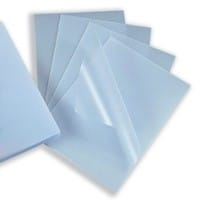 Transparent PVC Reliure A4 100µ - Paquet de 100 