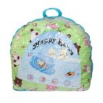 Lit pliant avec moustiquaire pour bébé - Vert – Image 3