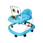 Marche bébé Classique avec Tablette de jeu Musicale - Bleu – Image 2