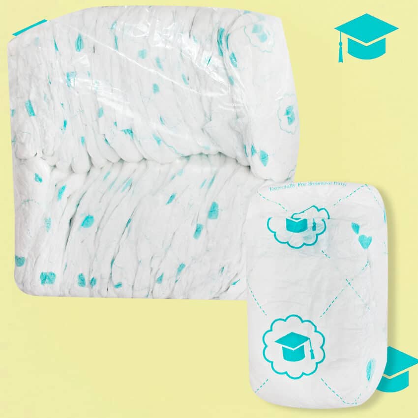 Couches importées à pression Taille 4 (9-16 kg) - 50 Couches – Image 1