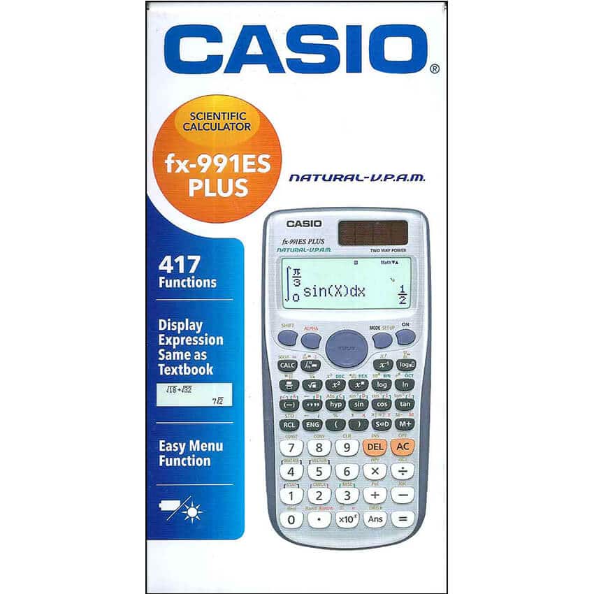 Calculatrice Scientifique Casio - FX 991 ES Plus