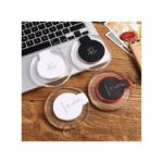 Chargeur de téléphone sans fil - Rouge/Noir – Image 6