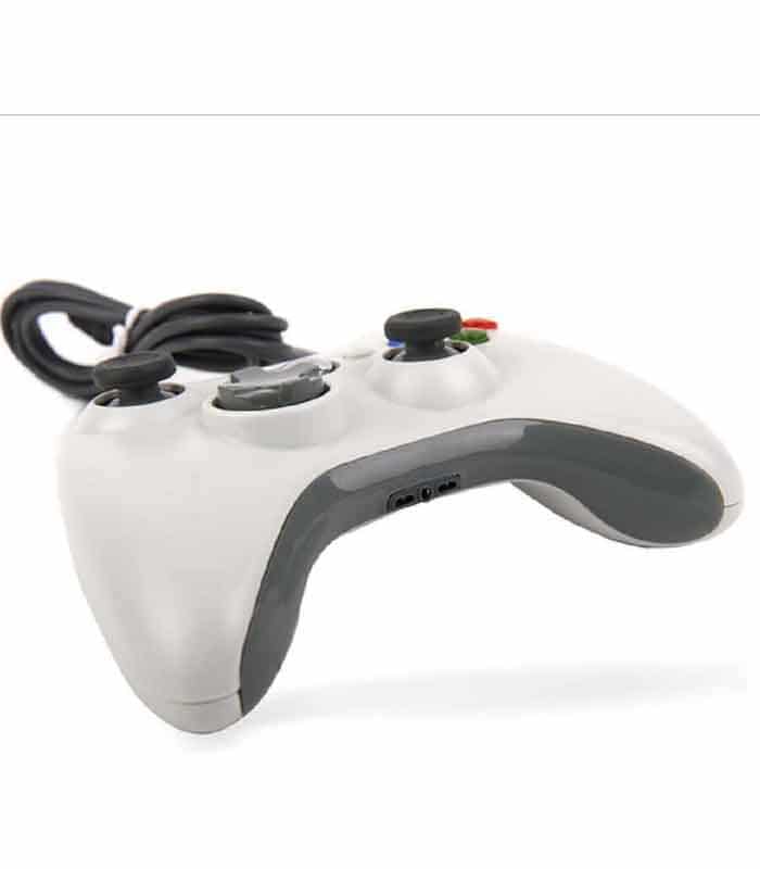 Microsoft Manette Xbox 360 filaire PC – Blanc – Kevajo