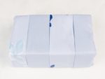 Drap de lit de 3 places - 6 pièces bleu ciel – Image 3