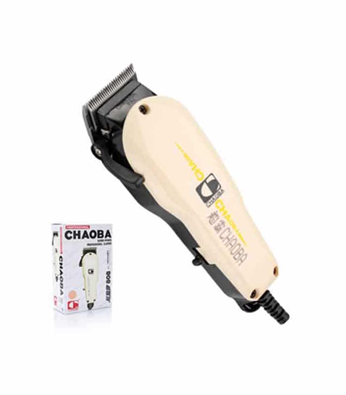 CHAOBA Tondeuse CH-808 Cliper 220 V / 50 HZ - Jaune/Beige – Image 1