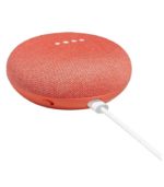 Google Home Mini Assistant Vocal - Corail – Image 2