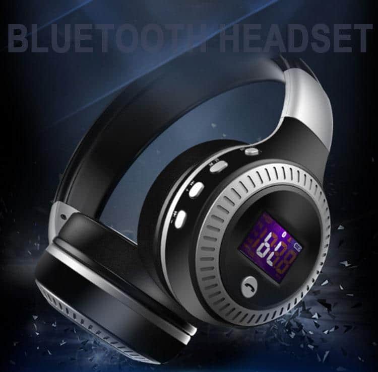 Casque Audio Bluetooth (B19) Multifonction Avec Ecran LCD- Micro