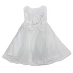 Robe de princesse élégante pour fille - Blanc – Image 2