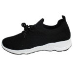 Basket à lacet femme - Noir – Image 4