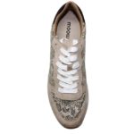 Baskets femme MOOW - Rose/Doré – Image 4
