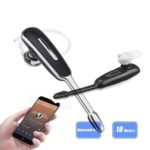 Oreillette écouteur Bluetooth - Noir/argent