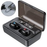 Écouteurs stéréo Bluetooth sans fil TWS-T8 - Noir