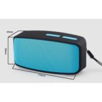 Mini Enceinte Bluetooth - Multifonction- Bleu