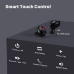 Écouteurs stéréo Bluetooth sans fil TWS-T8 - Noir – Image 2